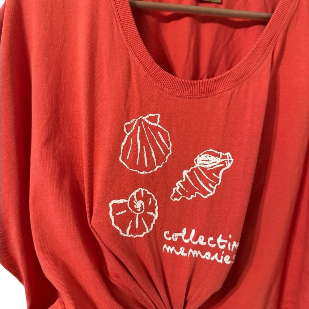 ANTHROPOLOGIE Celandine Agathe Marty Cut Out Twist T-shirt Dress - Picture 5 of 5